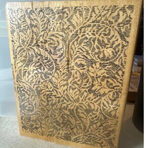 Stampin' Up! Lace XL Background Rubber Stamp 1997